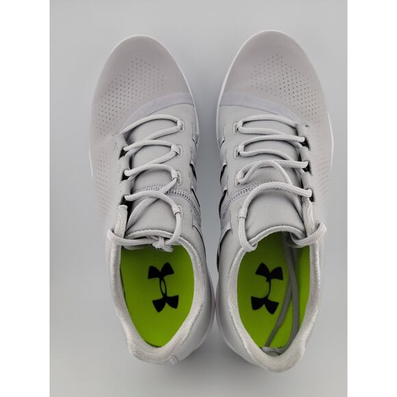 Under Armour Women's Shoe Sneaker Gray White Street Precision Low Size 8.5 - Picture 7 of 9